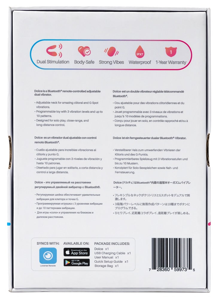 Lovense Dolce Avec Application