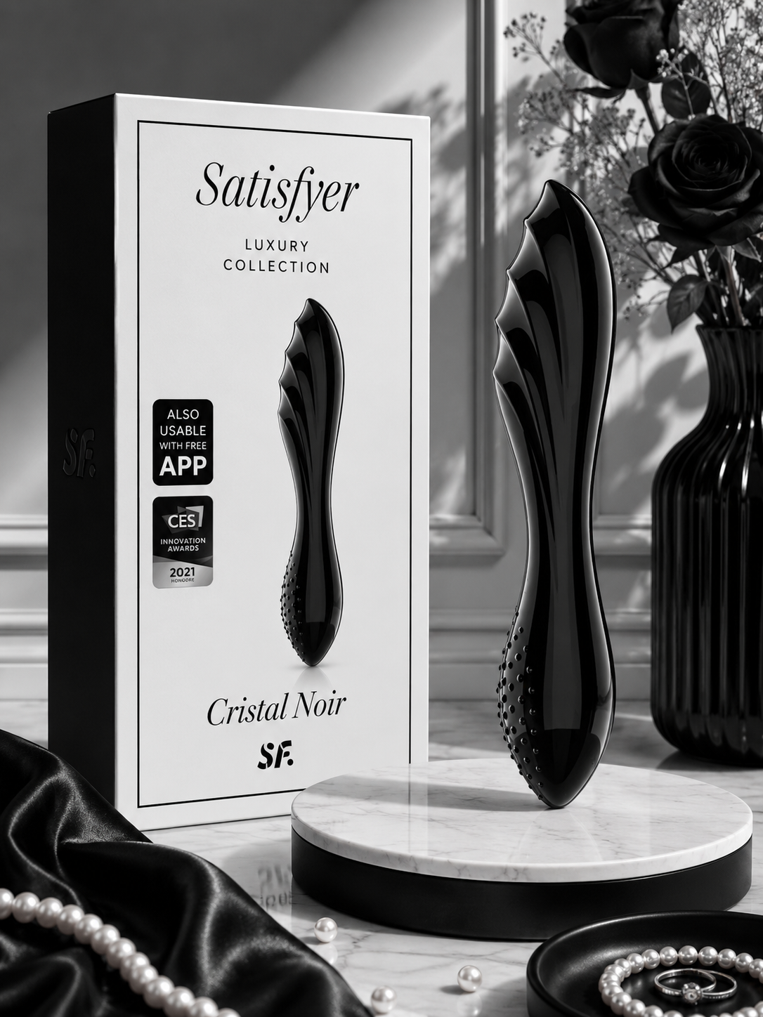 SATISFYER - NOIR CRISTAL