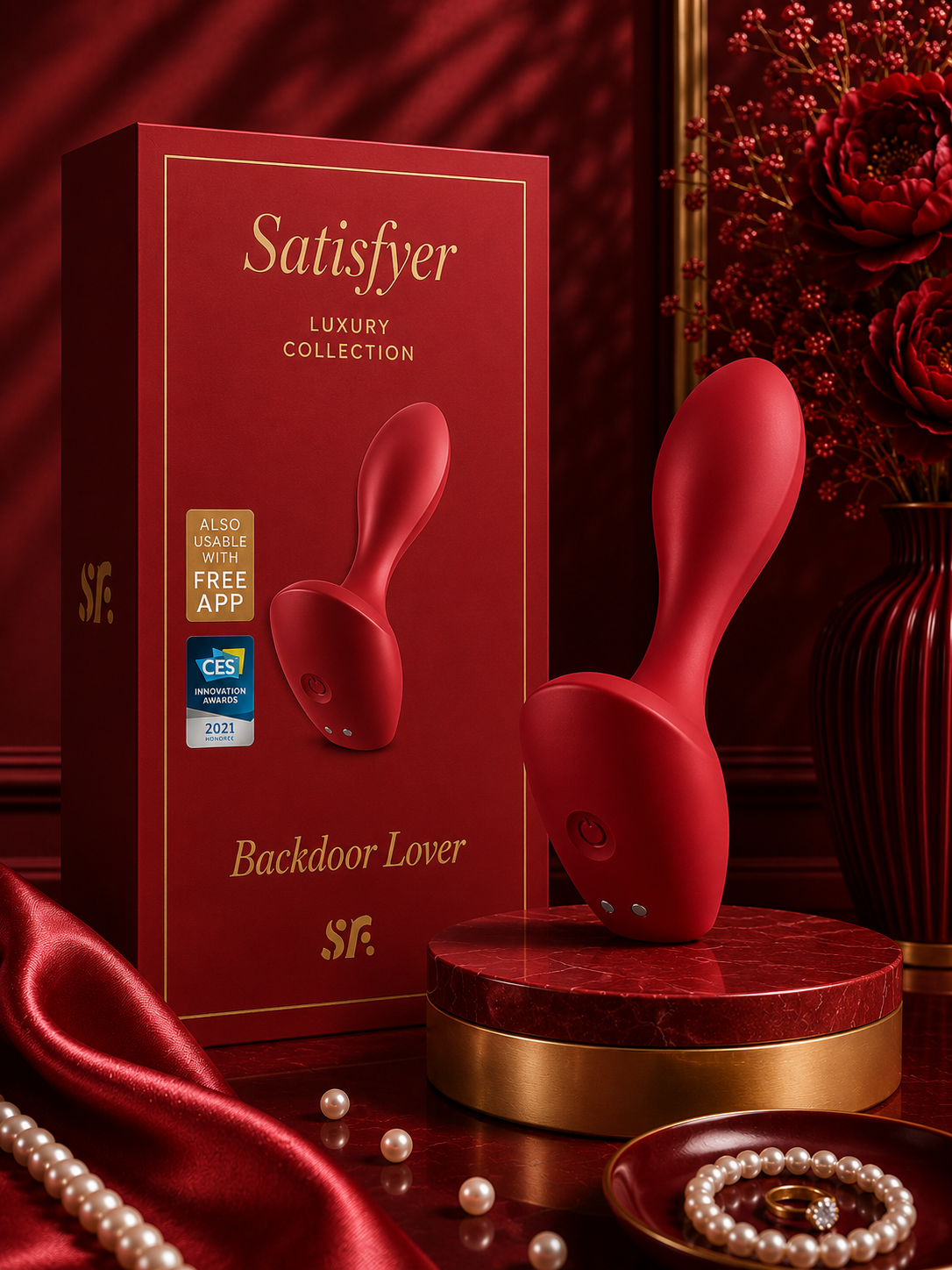 SATISFYER  BACKDOOR LOVER ROUGE