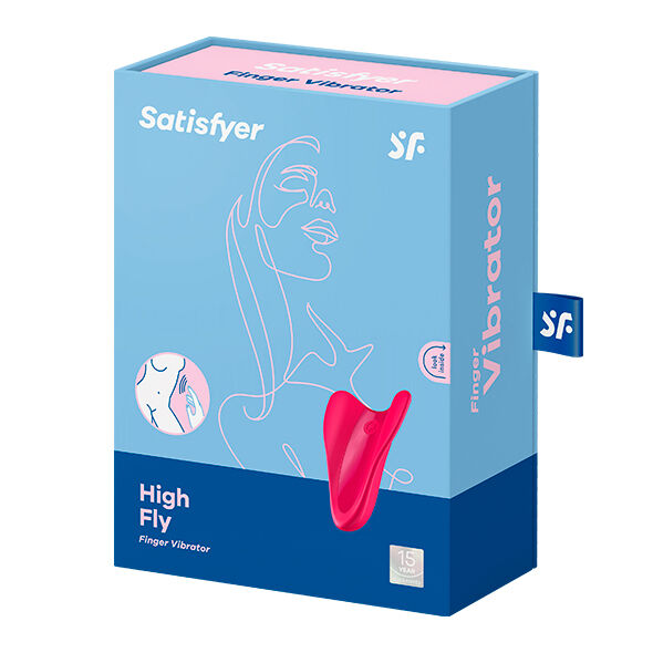 SATISFYER - VIBRATEUR FINGER HIGH FLY FUCHSIA