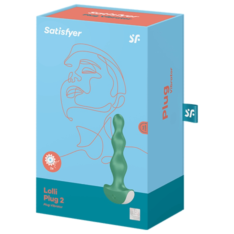 SATISFYER - LOLLI PLUG 2 PLUG VERT