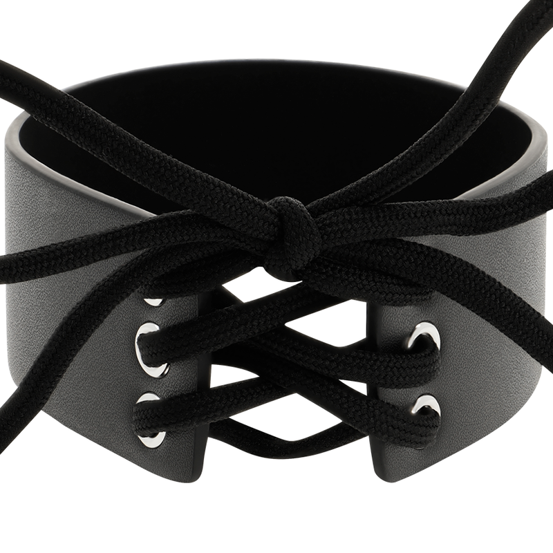 COQUETTE CHIC DESIRE - COLLIER EN CUIR VÉGAN