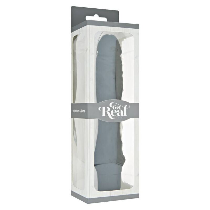 GET REAL - GRAND VIBROMASSEUR NOIR CLASSIQUE