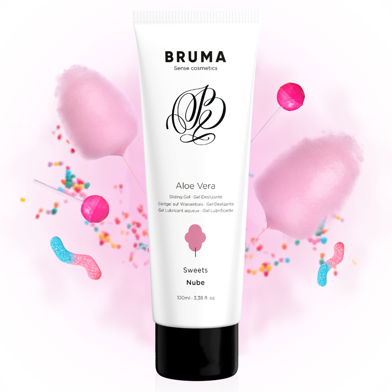 🎁 BRUMA - GEL GLISSANT À L'ALOE VERA SAVEUR BONBONS 100 ML (100% off)