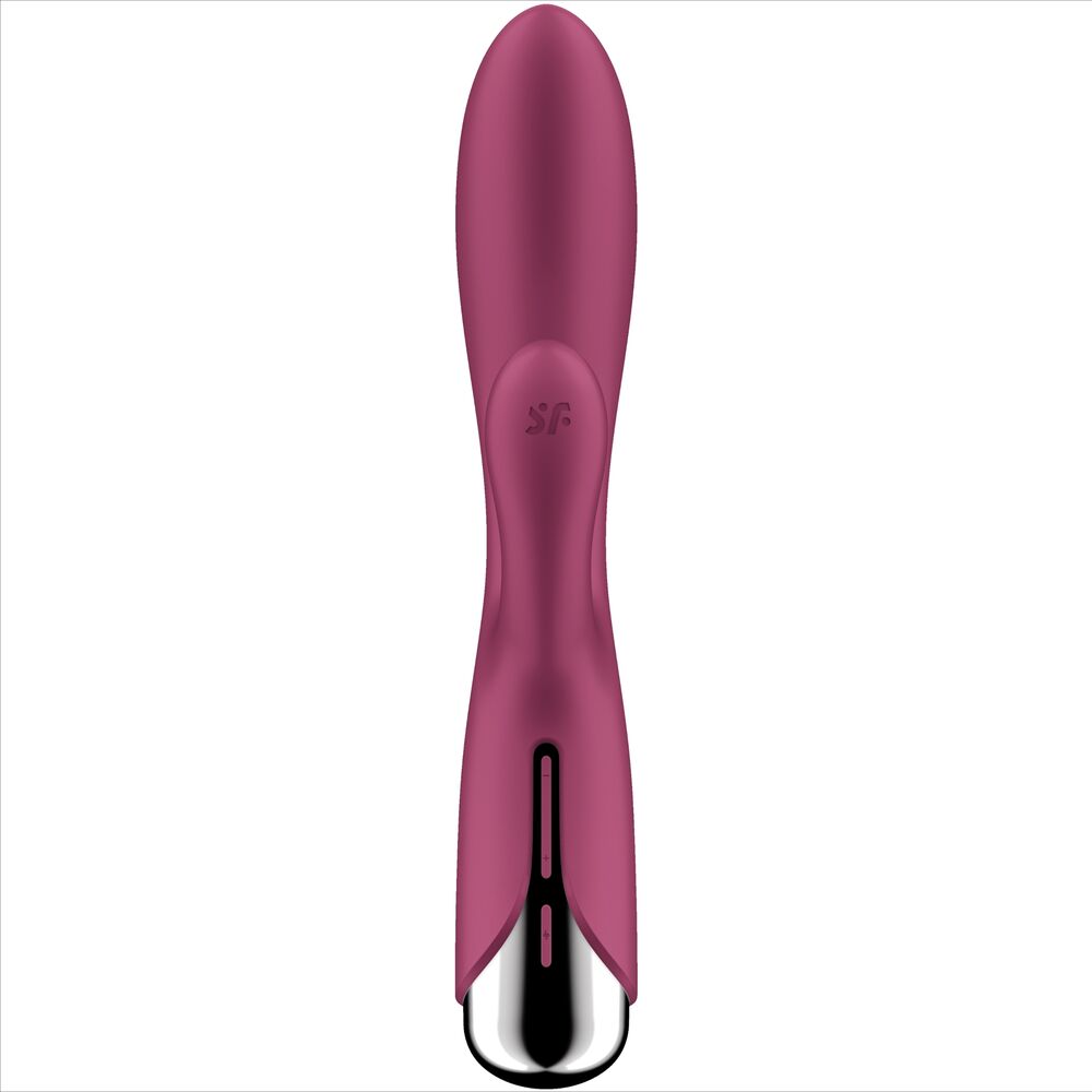 SATISFYER - SPINNING RABBIT 1 CLITORIS ET STIMULATION DU POINT G ROUGE