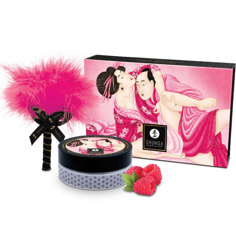SHUNGA - KIT DE POUDRE DE MASSAGE COMESTIBLE