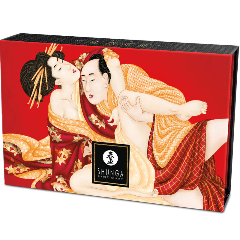 SHUNGA - KIT DE POUDRE DE MASSAGE COMESTIBLE