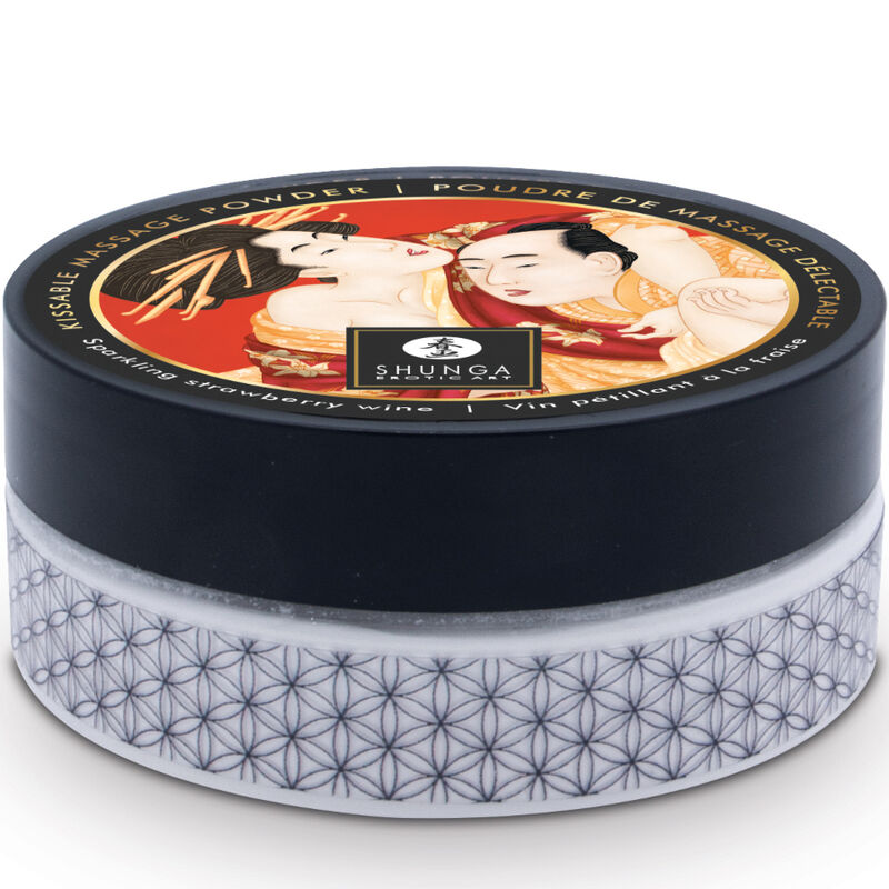 SHUNGA - KIT DE POUDRE DE MASSAGE COMESTIBLE