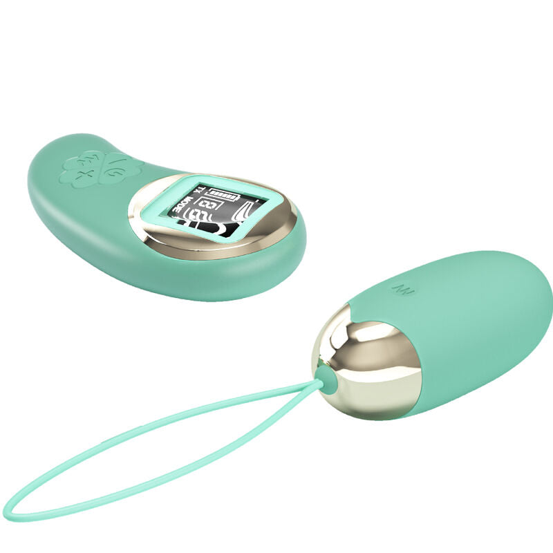 PRETTY LOVE - OEUF VIBRANTS TÉLÉCOMMANDE VERTE