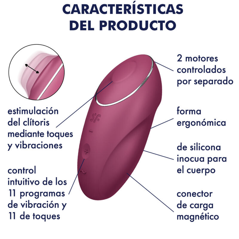 SATISFYER - TAP & CLIMAX 1
