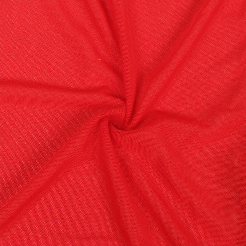SUBBLIME - ROBE EN TISSU TRANSPARENT DÉTAIL DENTELLE ROUGE
