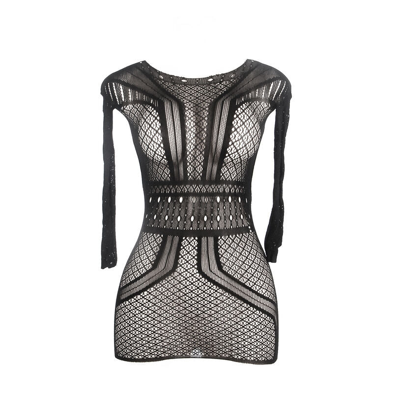 SUBBLIME - ROBE COURTE EN RÉSILLE AVEC DOS NU TAILLE UNIQUE