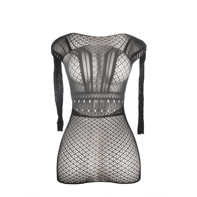 SUBBLIME - ROBE COURTE EN RÉSILLE AVEC DOS NU TAILLE UNIQUE