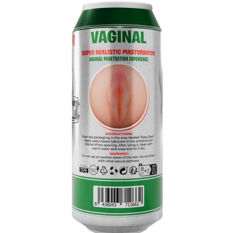 ALIVE - MASTURBATEUR MASCULIN FLEX VAGINAL TAILLE M