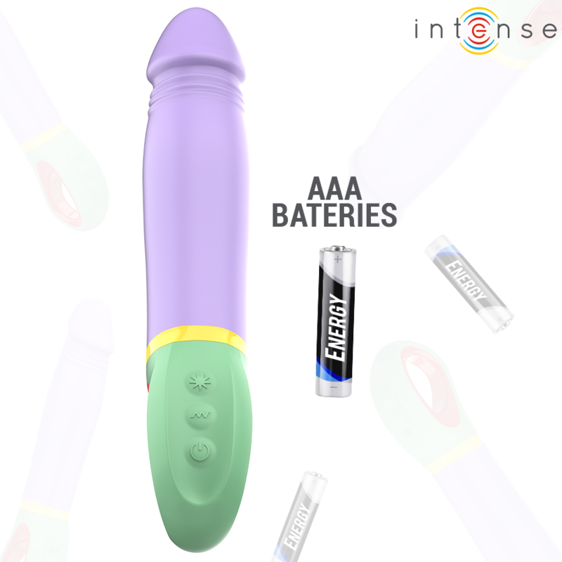 INTENSE - VIBROMASSEUR VIOLET CLASSIQUE VELMA