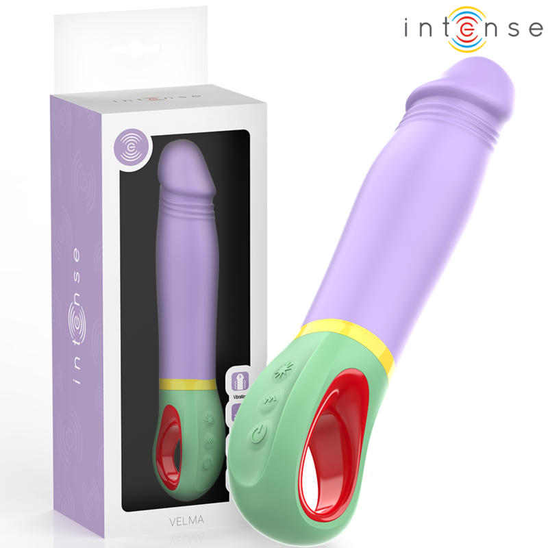 INTENSE - VIBROMASSEUR VIOLET CLASSIQUE VELMA