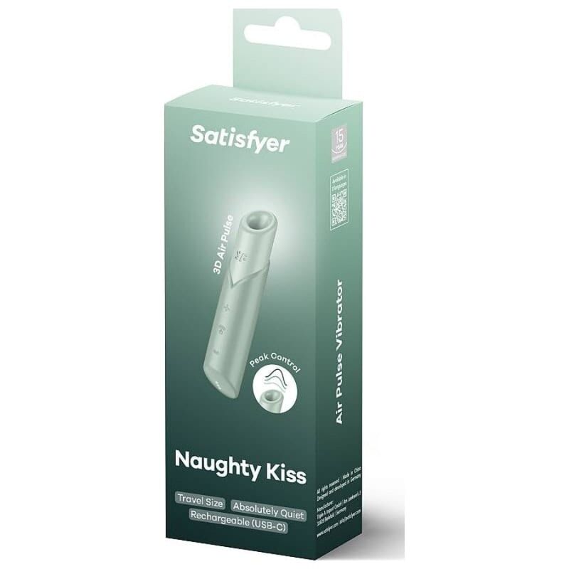 SATISFYER - STIMULATEUR DE CLITORIS NAUGHTY KISS WAVE