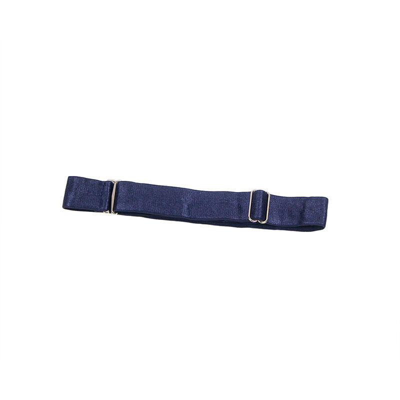 SUBBLIME - ROBE À BRETELLES EN CUIR BLEU