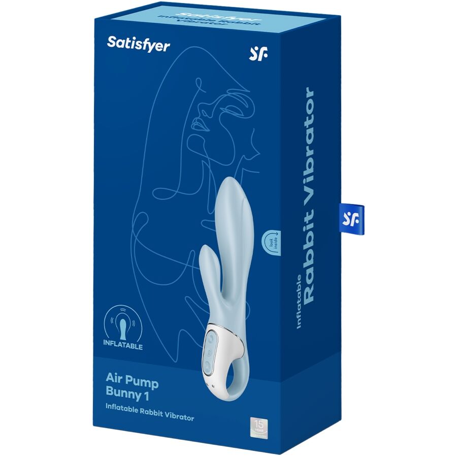 SATISFYER - AIR PUMP BUNNY BLEU