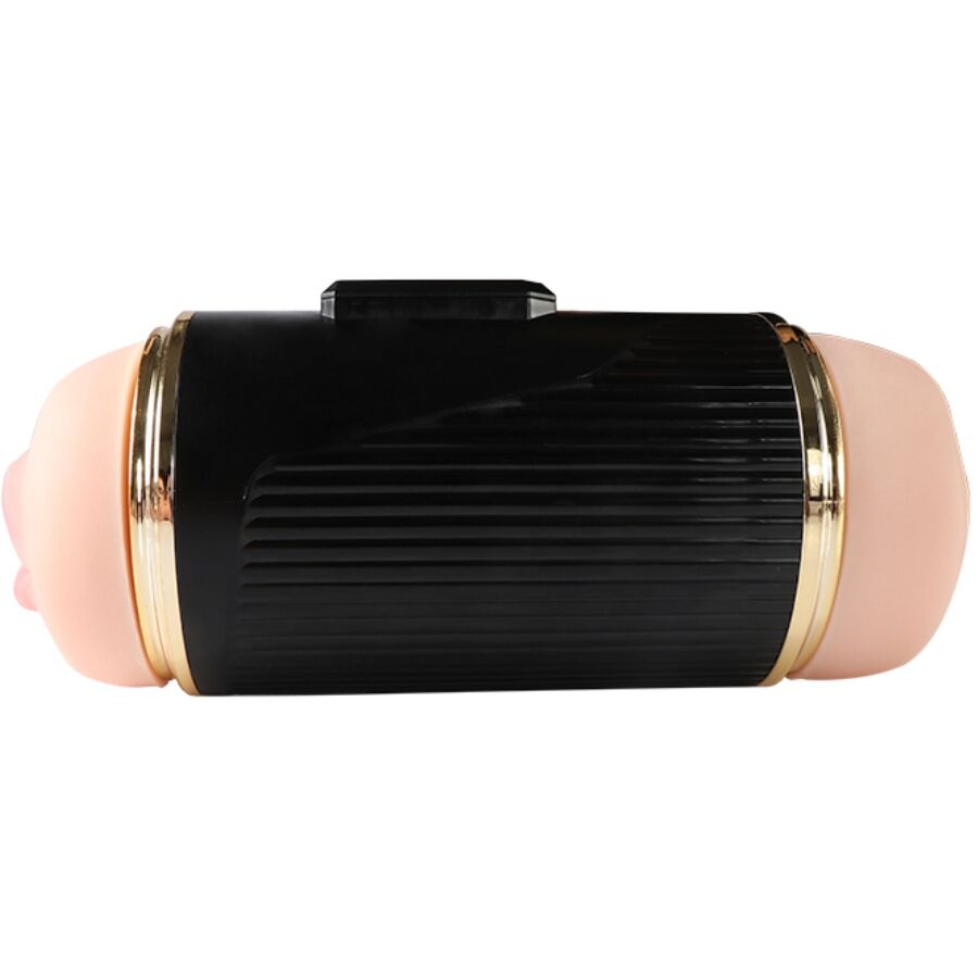 SHEQU - KAY DOUBLE MASTURBATEUR AVEC DOUBLE VIBRATION DE LA BOUCHE ET VAGIN