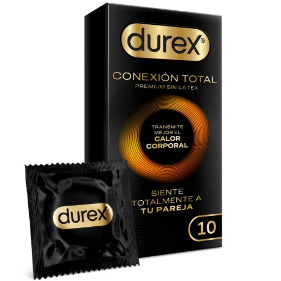 DUREX - CONNEXION TOTALE ULTRA FINE PLUS SANS LATEX 10 UNITÉS