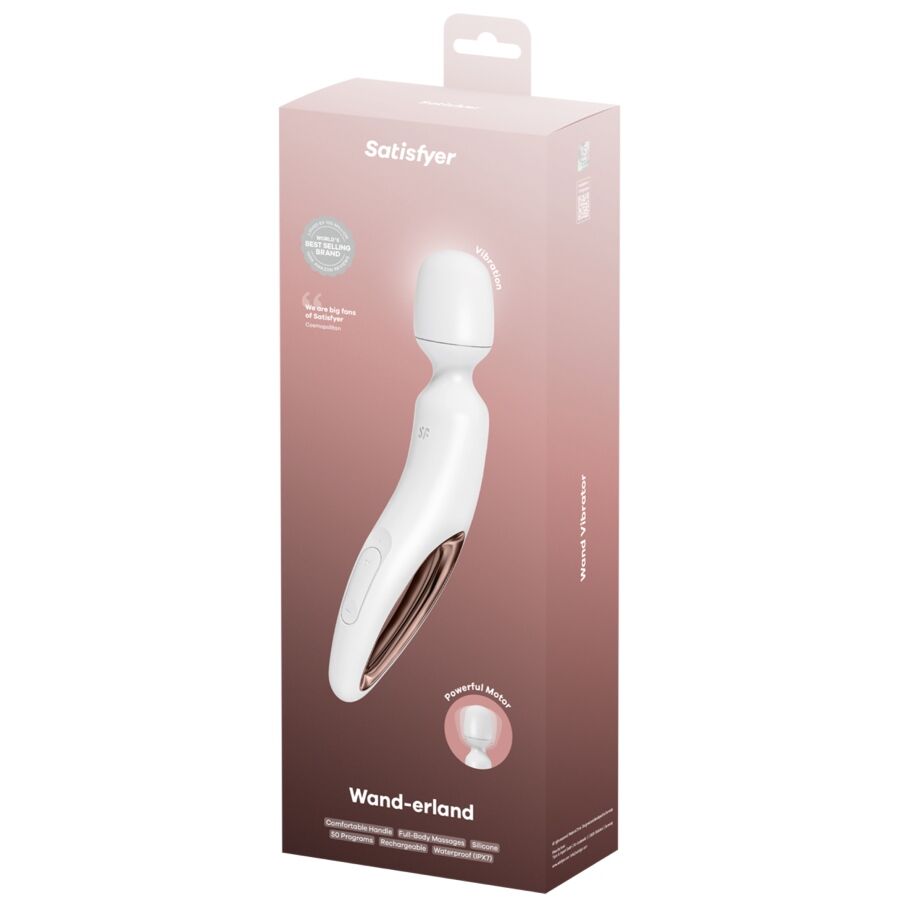 SATISFYER - WAND ERLAND BLANC
