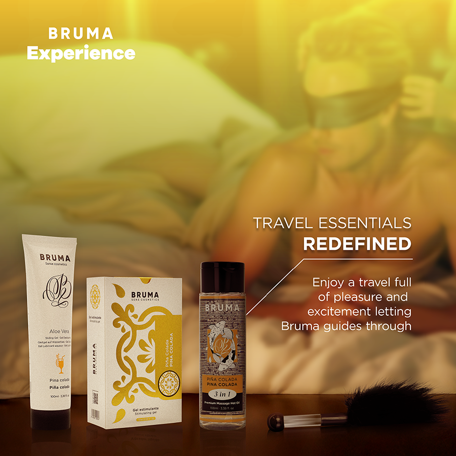 BRUMA XPERIENCE - PACK TENTATION PINA COLADA AVEC AMPLIFICATEUR D'ORGASME