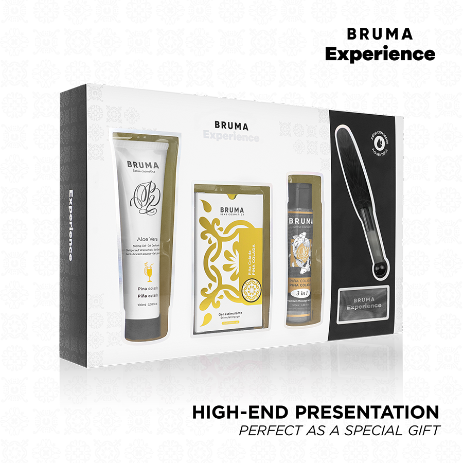 BRUMA XPERIENCE - PACK TENTATION PINA COLADA AVEC AMPLIFICATEUR D'ORGASME