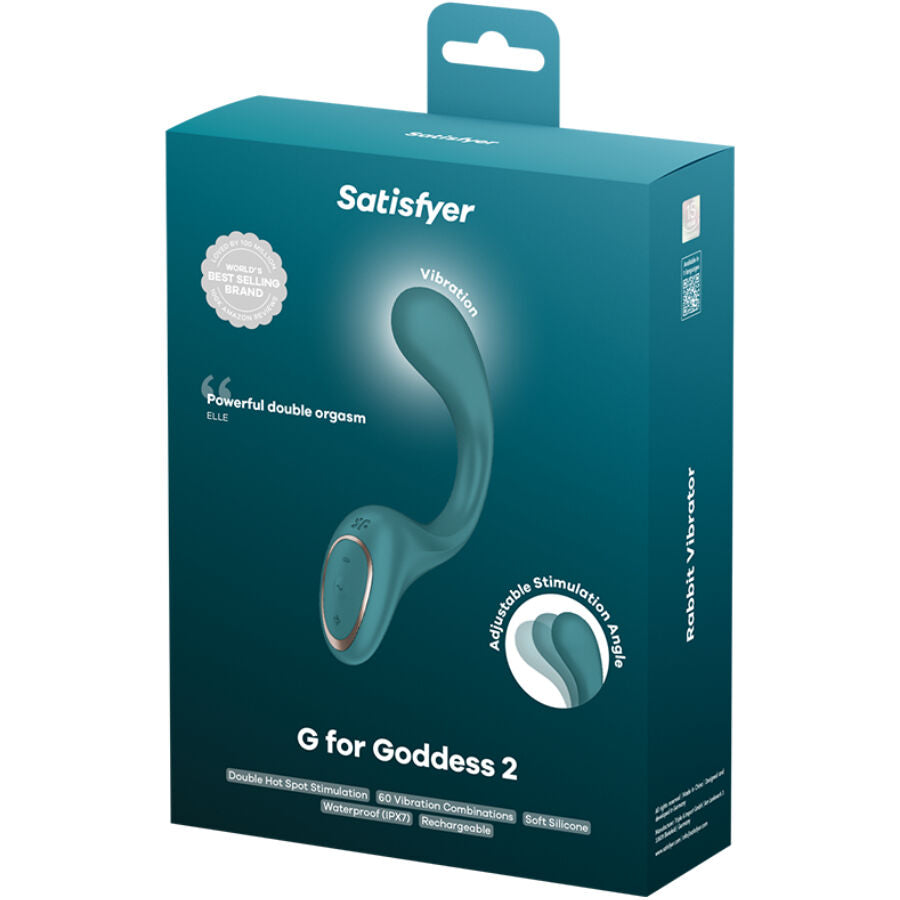 SATISFYER - GODDESS GREEN BUNNY