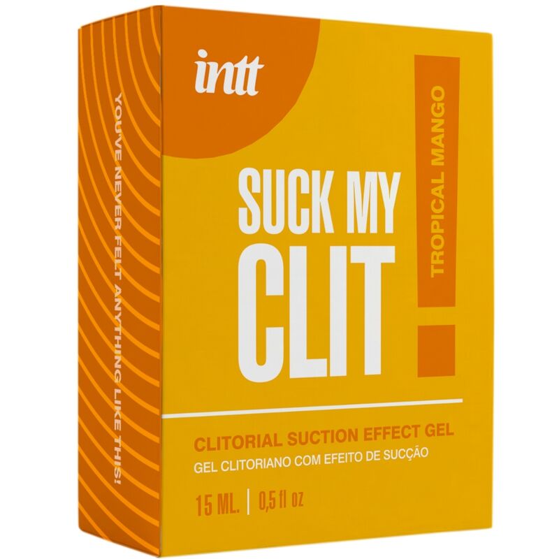 INTT - SUCK MY CLIT GEL EFFET SUCCION PARFUM MANGUE TROPICALE 15 ML