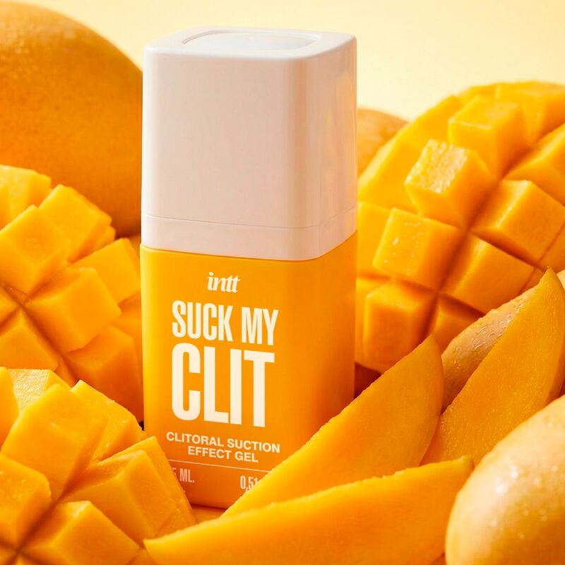 INTT - SUCK MY CLIT GEL EFFET SUCCION PARFUM MANGUE TROPICALE 15 ML