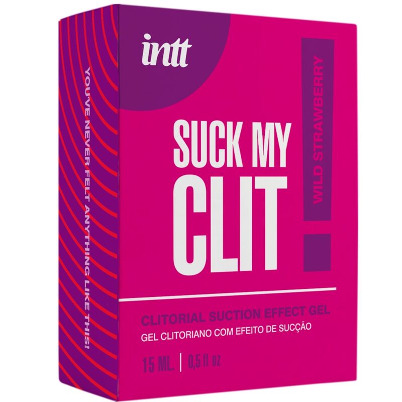 INTT - SUCK MY CLIT GEL EFFET FRAISE SAUVAGE 15 ML