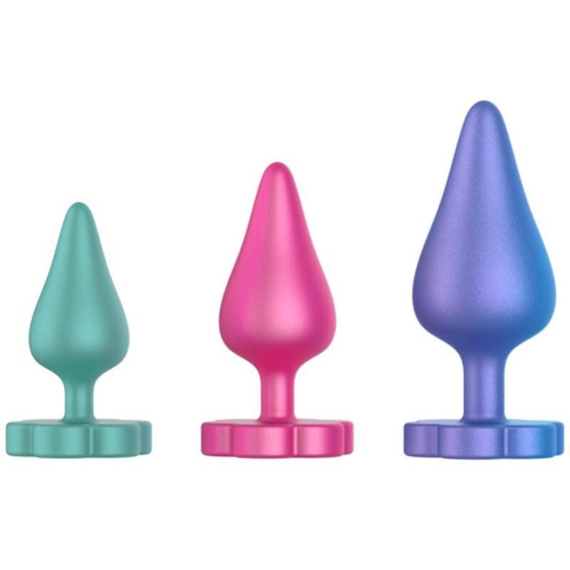 ROMP - PLUG ANAL LUSTER S/M/L EN FORME DE FLEUR