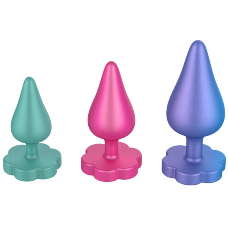 ROMP - PLUG ANAL LUSTER S/M/L EN FORME DE FLEUR