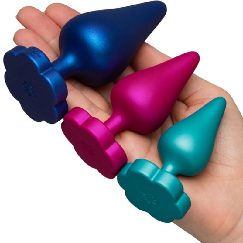 ROMP - PLUG ANAL LUSTER S/M/L EN FORME DE FLEUR