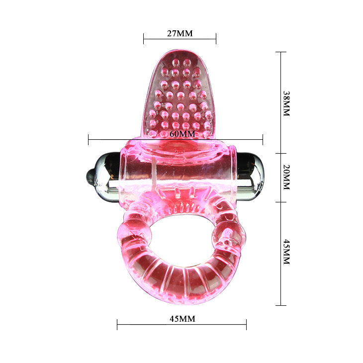 BAILE - ANNEAU PÉNIS VIBRATEUR ROSE SWEET ABS 10 RYBAILE - ANNEAU PÉNIS VIBRATEUR ROSE SWEET ABS 10 RYTHMESTHMES