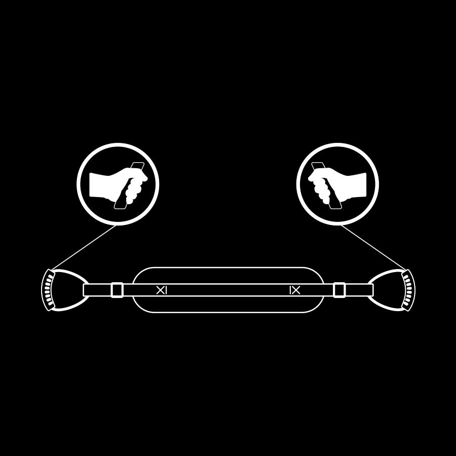FETISH SUBMISSIVE - HARNAIS STYLE CHIEN AVEC DOUBLURE